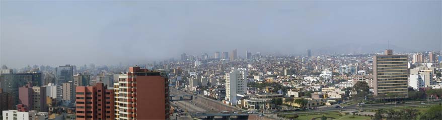 Lima Skyline, Peru. Photograph: Simon Ross-Gill, 2009