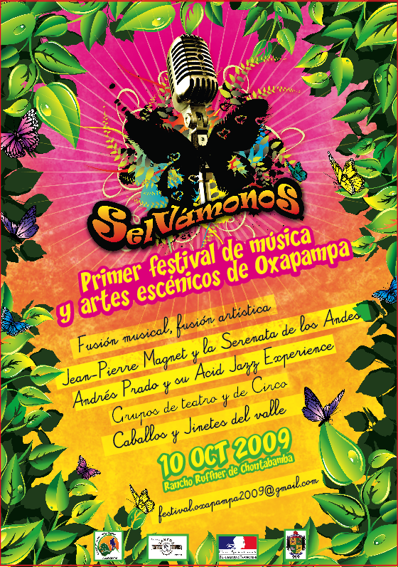 The Selvámonos music and arts festival in Oxapampa, Peru
