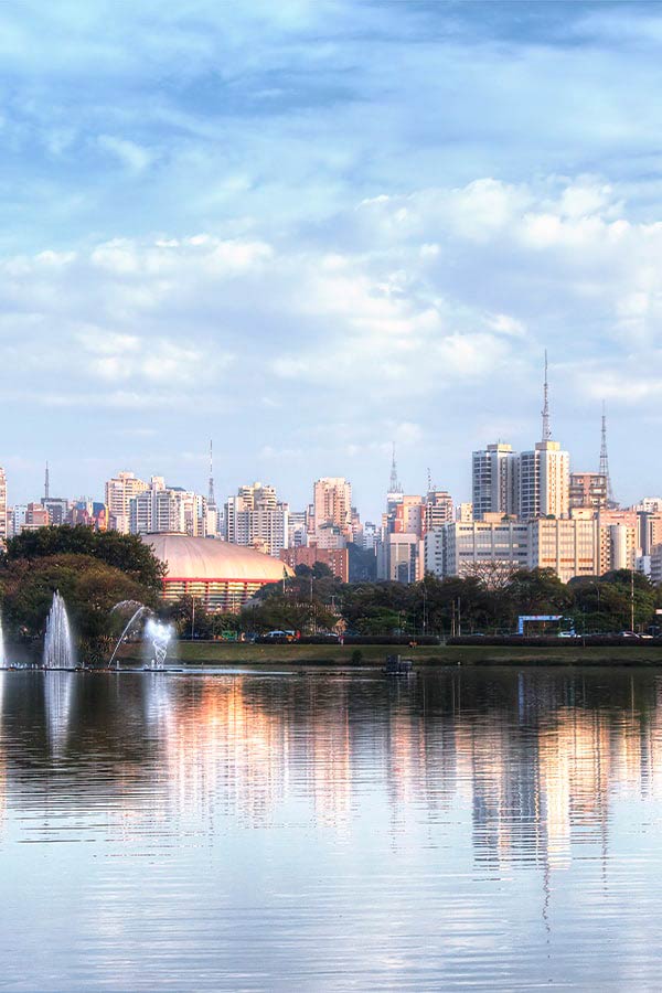 Sao Paulo city, Sao Paulo state, Brazil. Sao Paulo city center